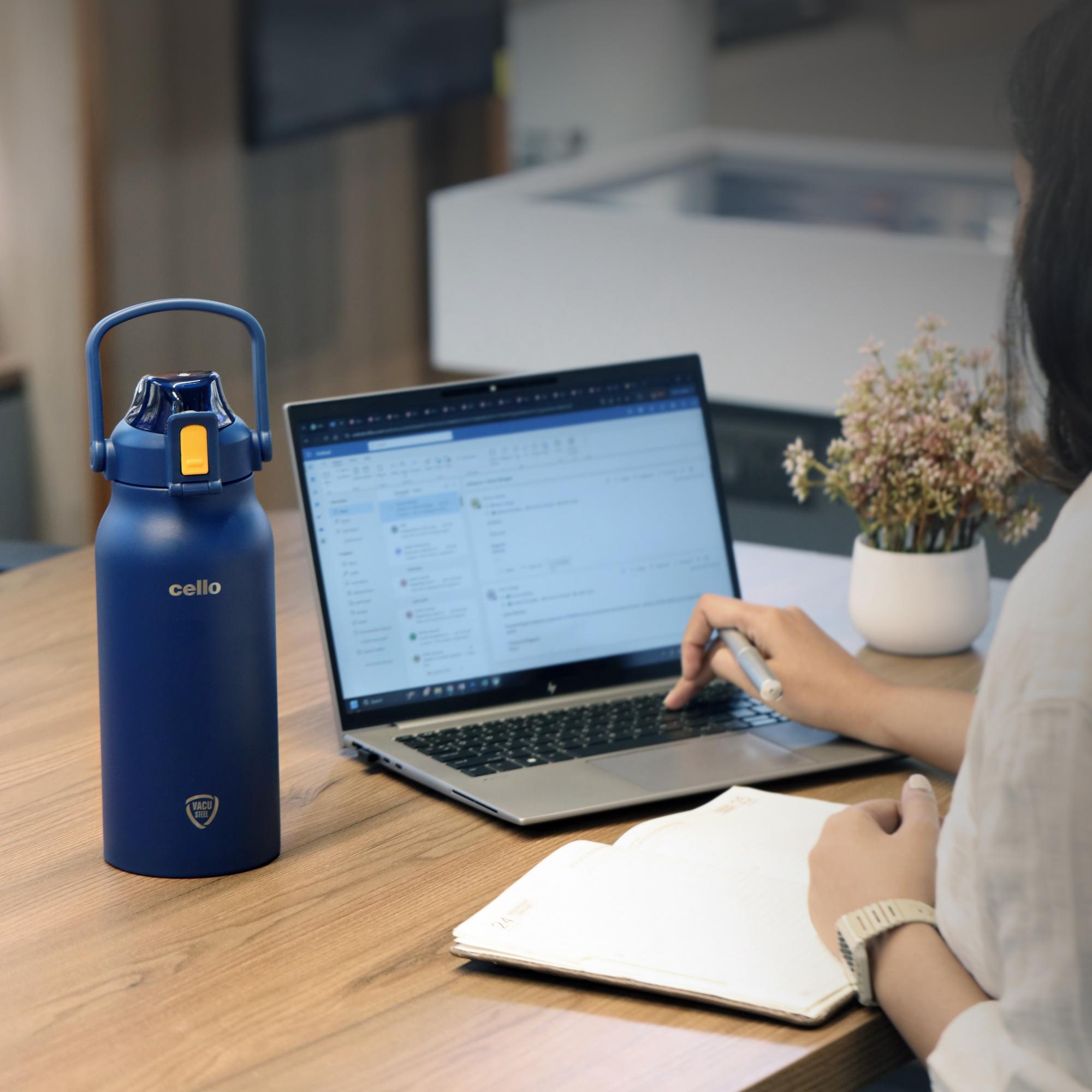 Duro Accord Thermosteel Flask, 1500 ml Dark Blue / 1800ml