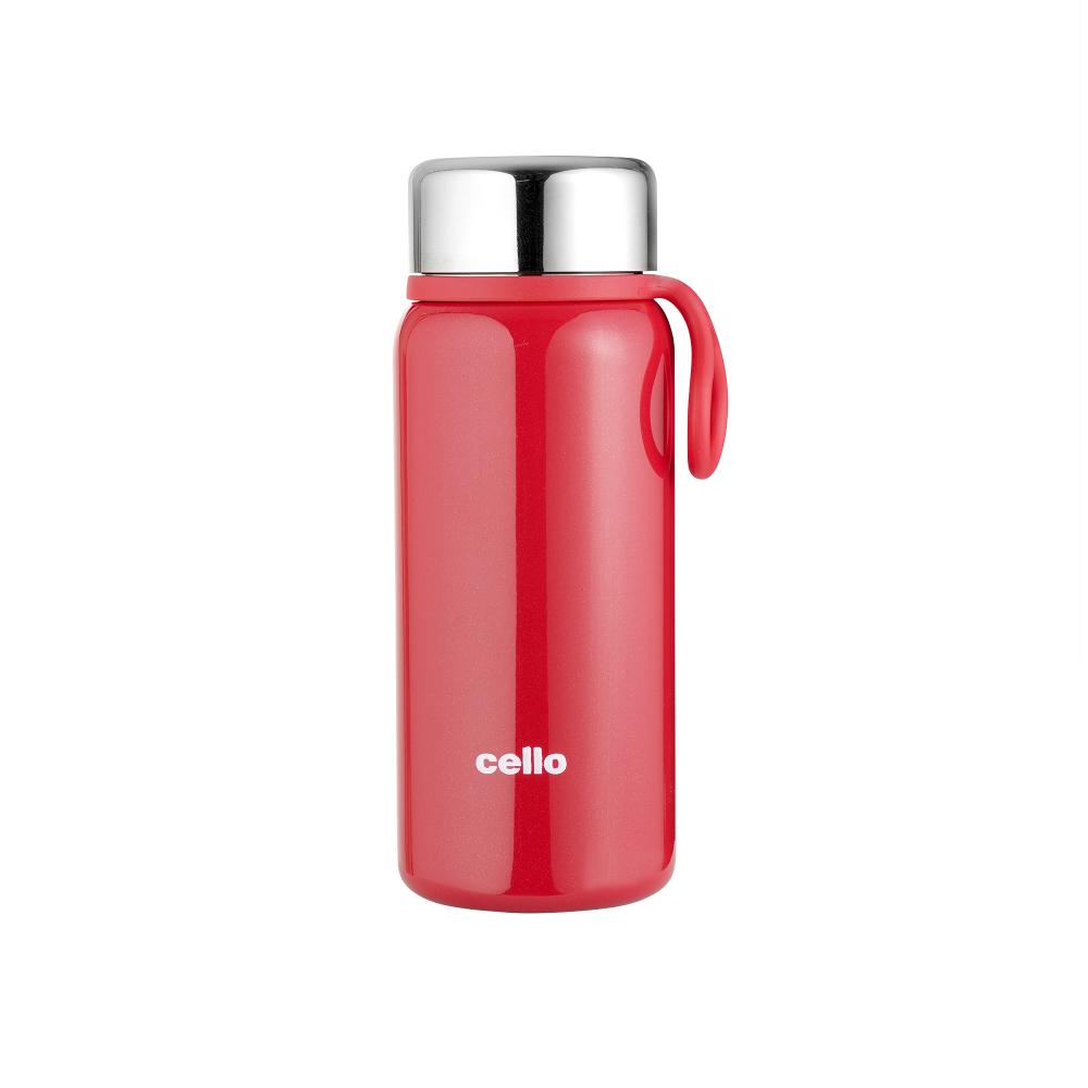 Glitz Thermosteel Red Flask, 300 ml Red