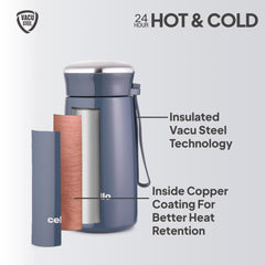 Bliss Thermosteel Flask Space Blue / 300ml