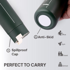 Duke Thermosteel Flask, 400 ml Military Green