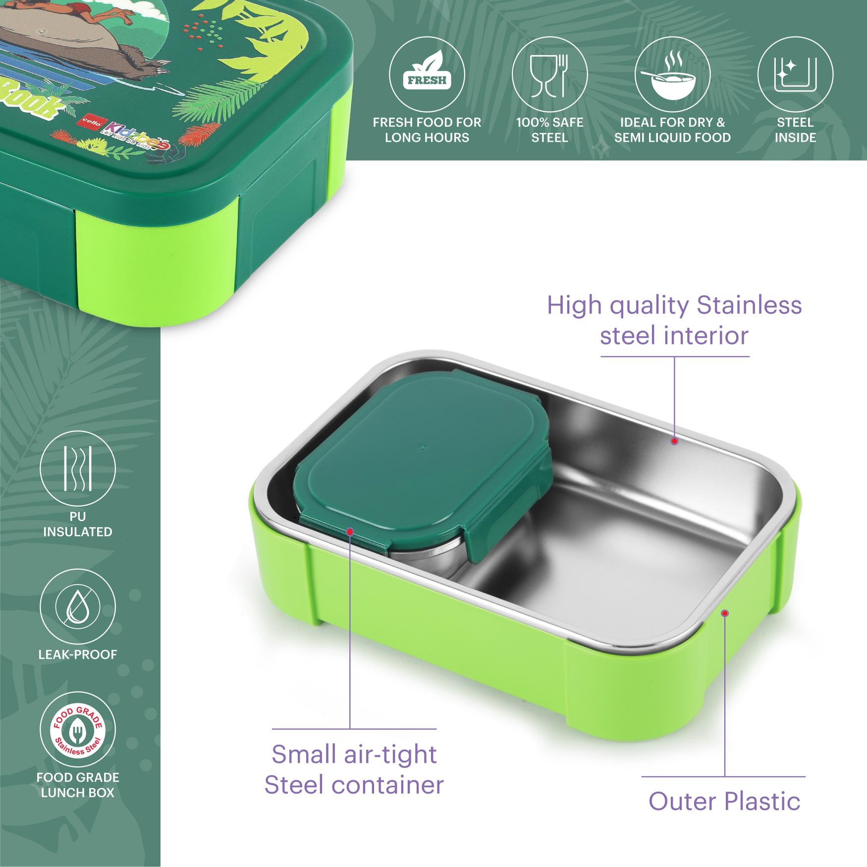 Galaxy 3D Design Kids Lunch Box Mowgli Ride