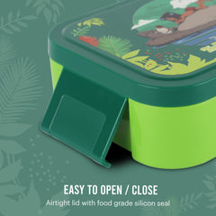 Galaxy 3D Design Kids Lunch Box Mowgli Ride