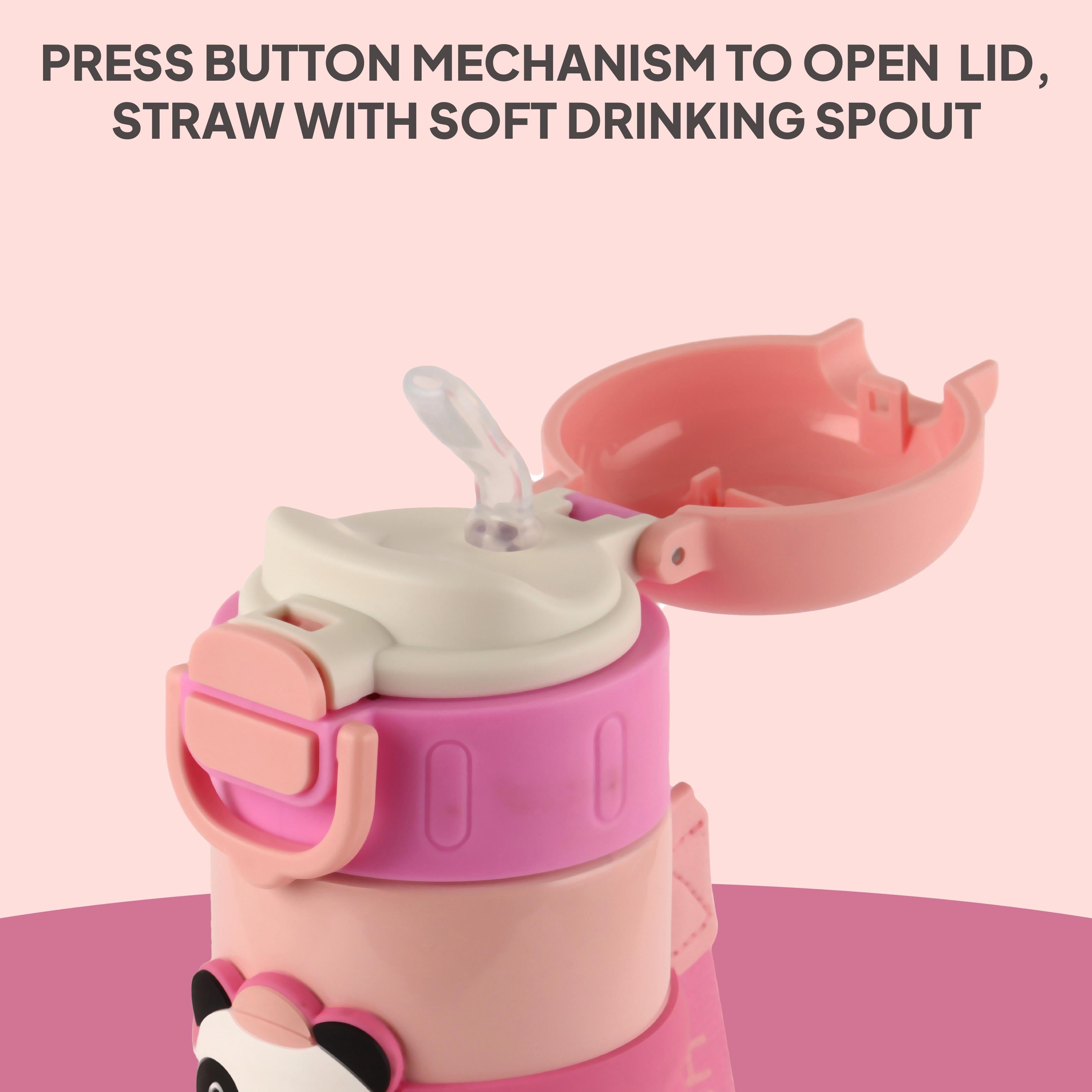 Duo Buddy 500 Kids Flask, 498 ml Baby Pink