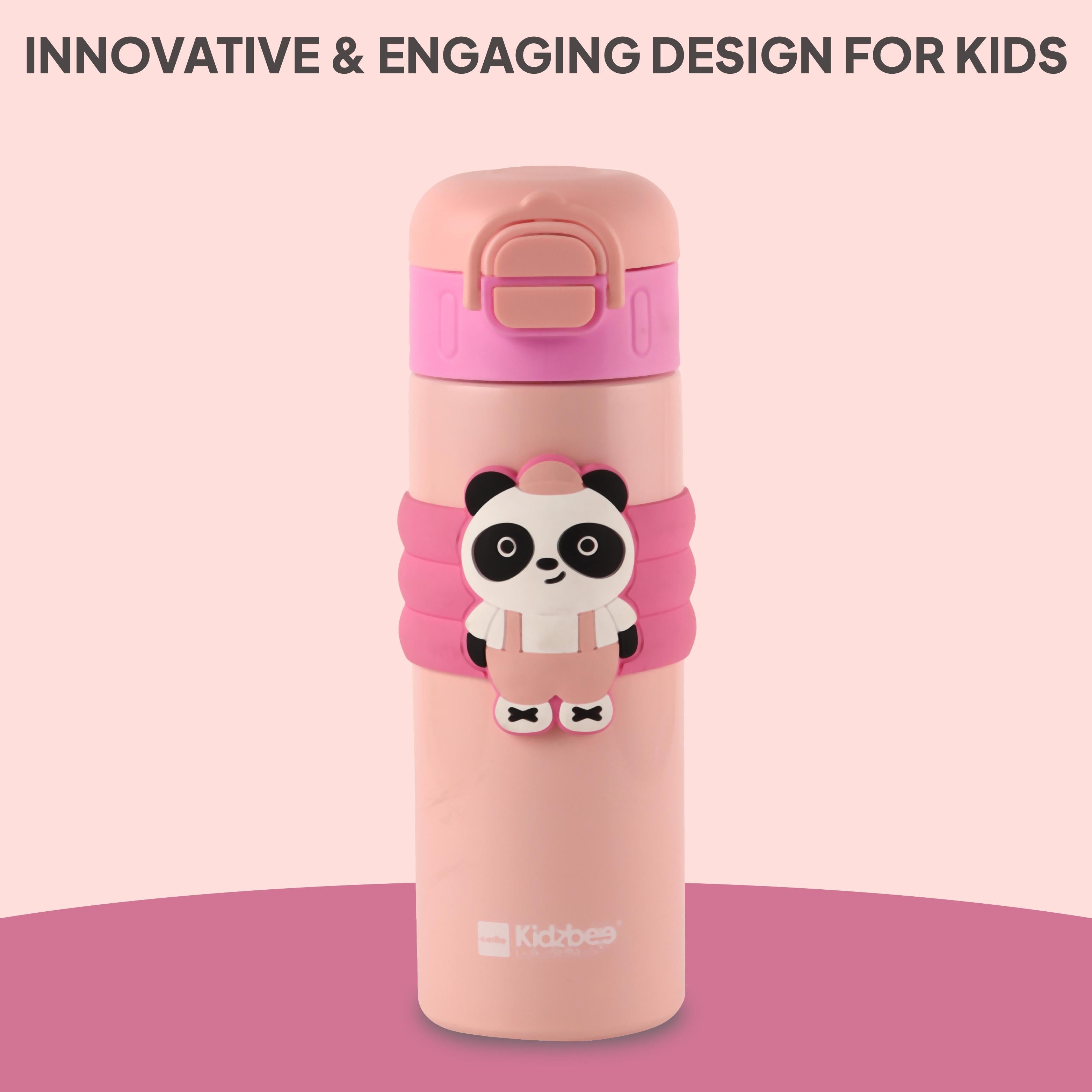 Duo Buddy 500 Kids Flask, 498 ml Baby Pink