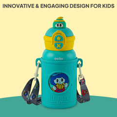 Duo Panda 500 Kids Flask, 526 ml Mint Green