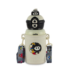 Duo Panda 500 Kids Flask, 526 ml Creamy White
