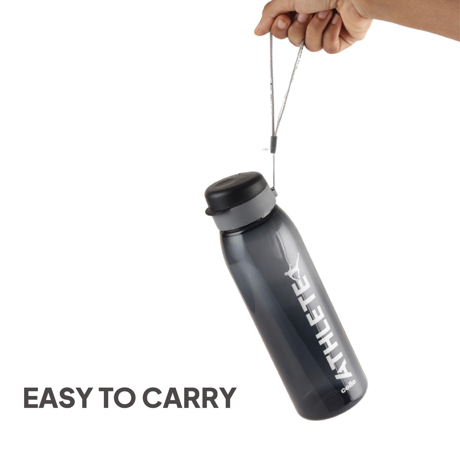 Athlete PET water Bottle 800ml, 4Pcs Set, Assorted Assorted / 800 ml