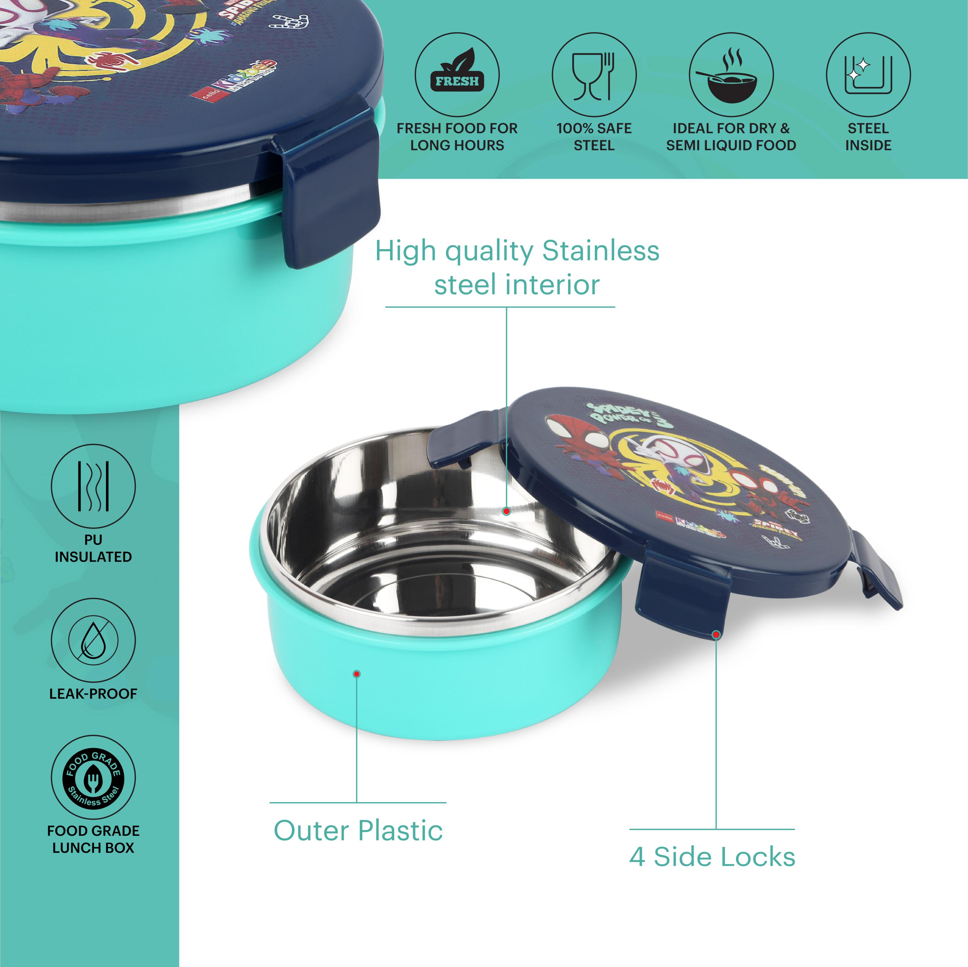 Pluto Kids Insulated Lunch Box Web Warriors