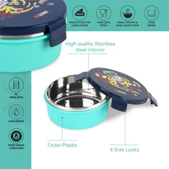 Pluto Kids Insulated Lunch Box Web Warriors