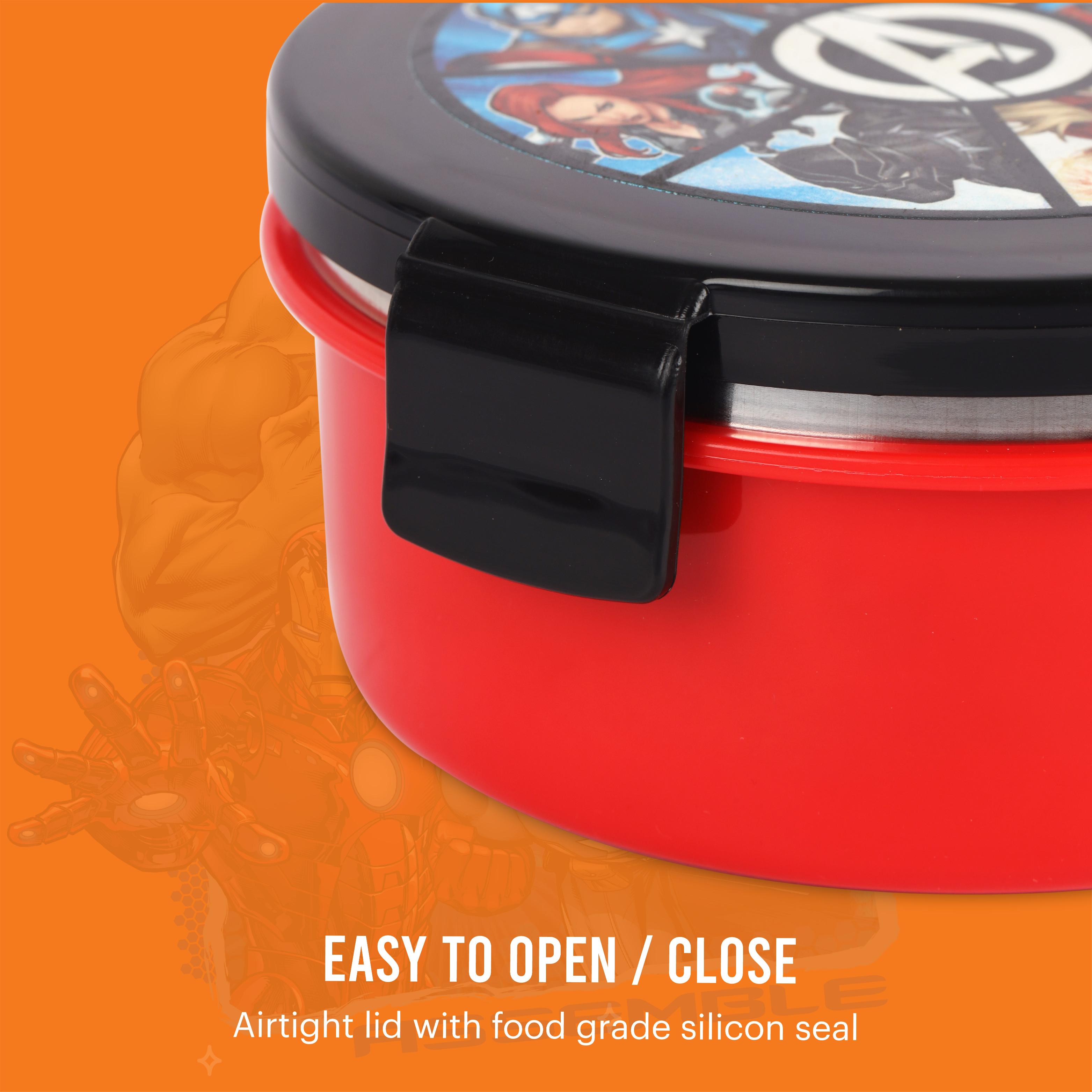 Pluto Kids Insulated Lunch Box Mighty Heroes