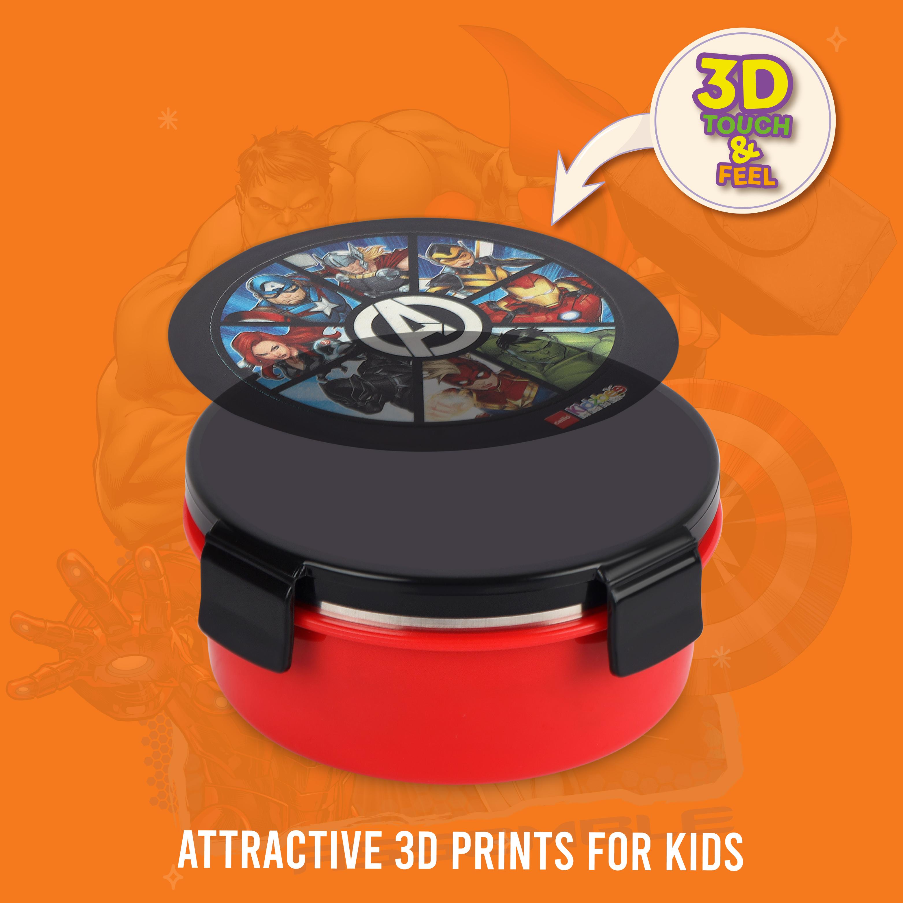 Pluto Kids Insulated Lunch Box Mighty Heroes