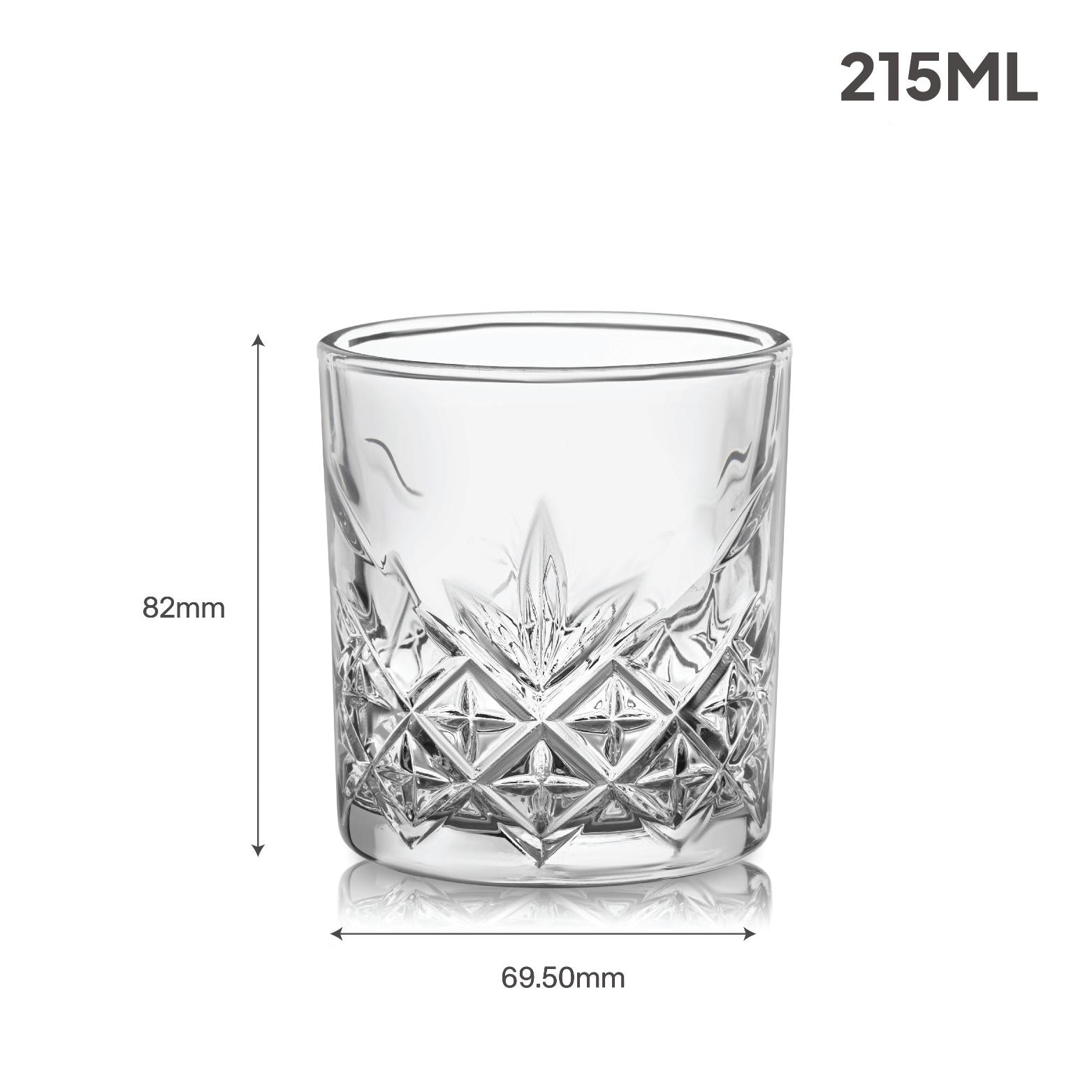 Classix 215ml Juice Tumbler 6pcs Set 6 Pcs