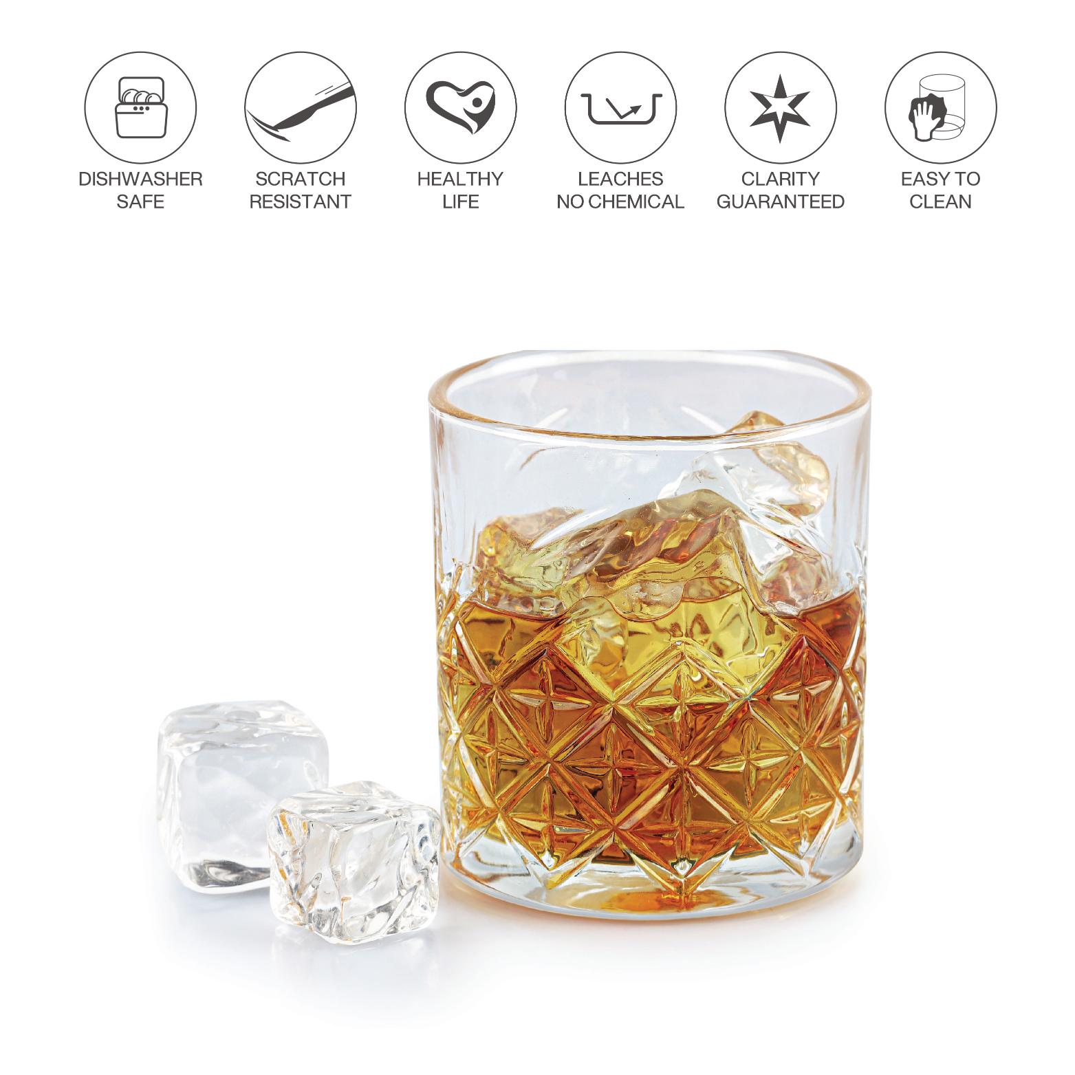 Classix 325ml Rock  Tumbler 6pcs Set 6 Pcs