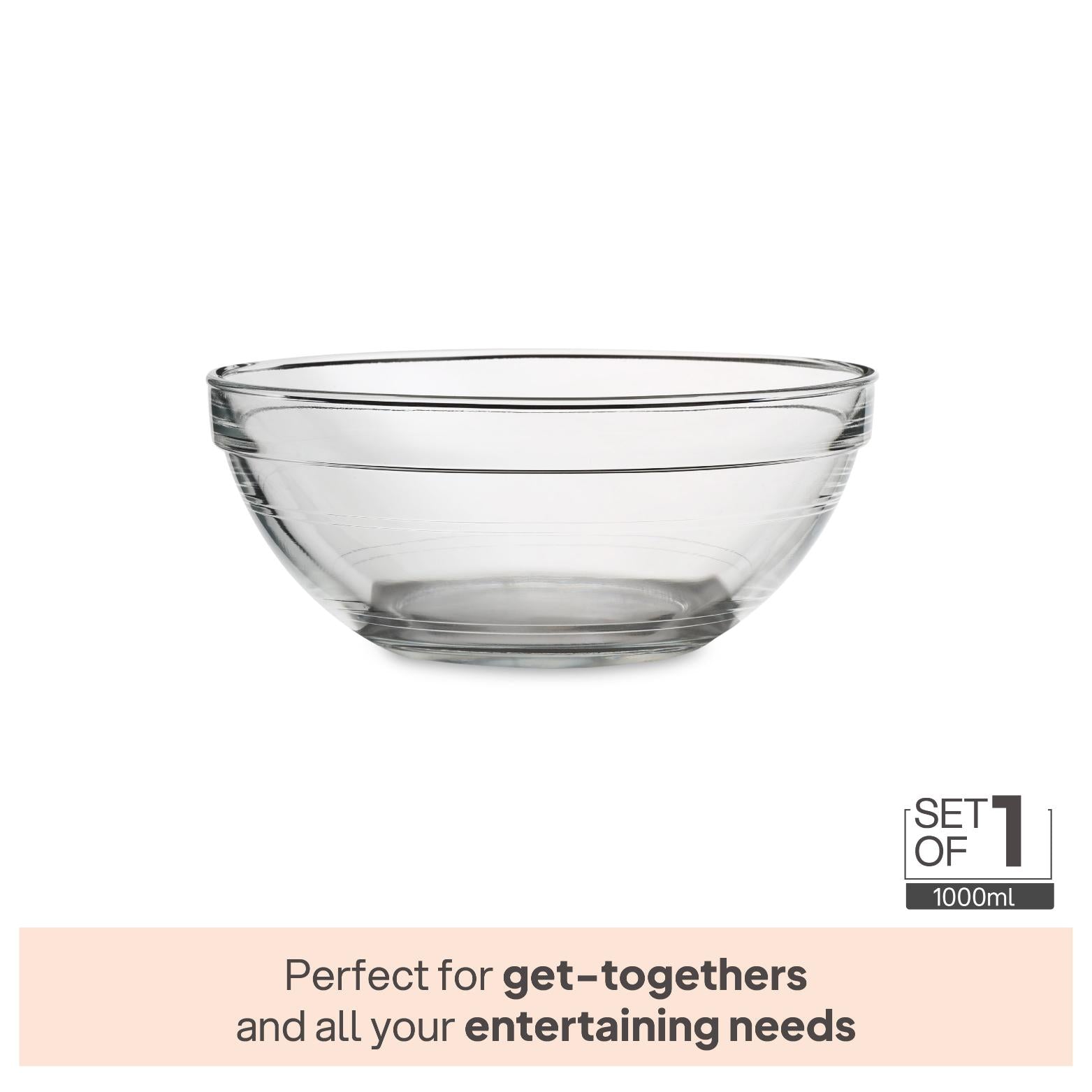 Zenith Glassware Bowls 1000ml