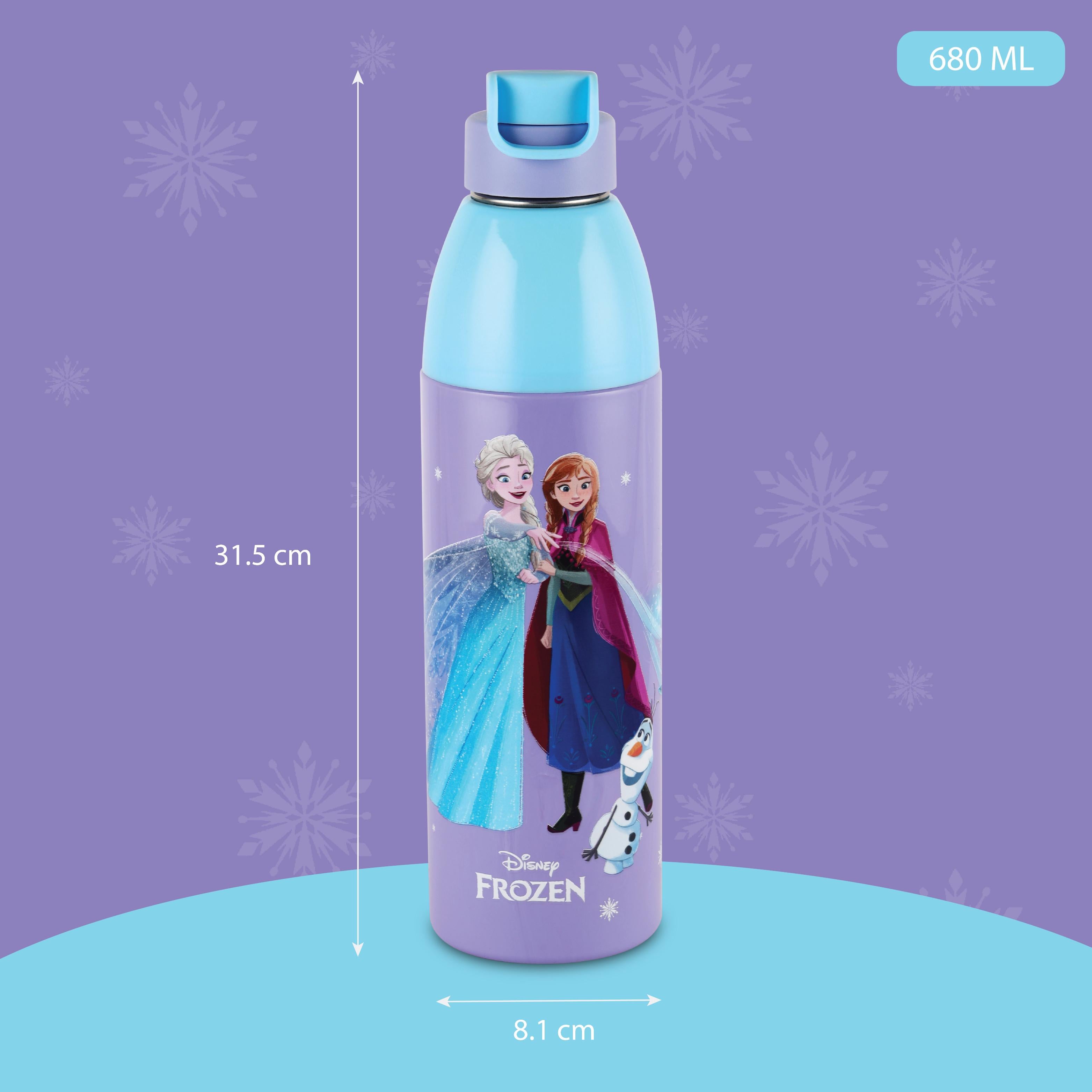 Uranus 3D Design Insulated Kids Water Bottle, 680ml Frozen Trio
