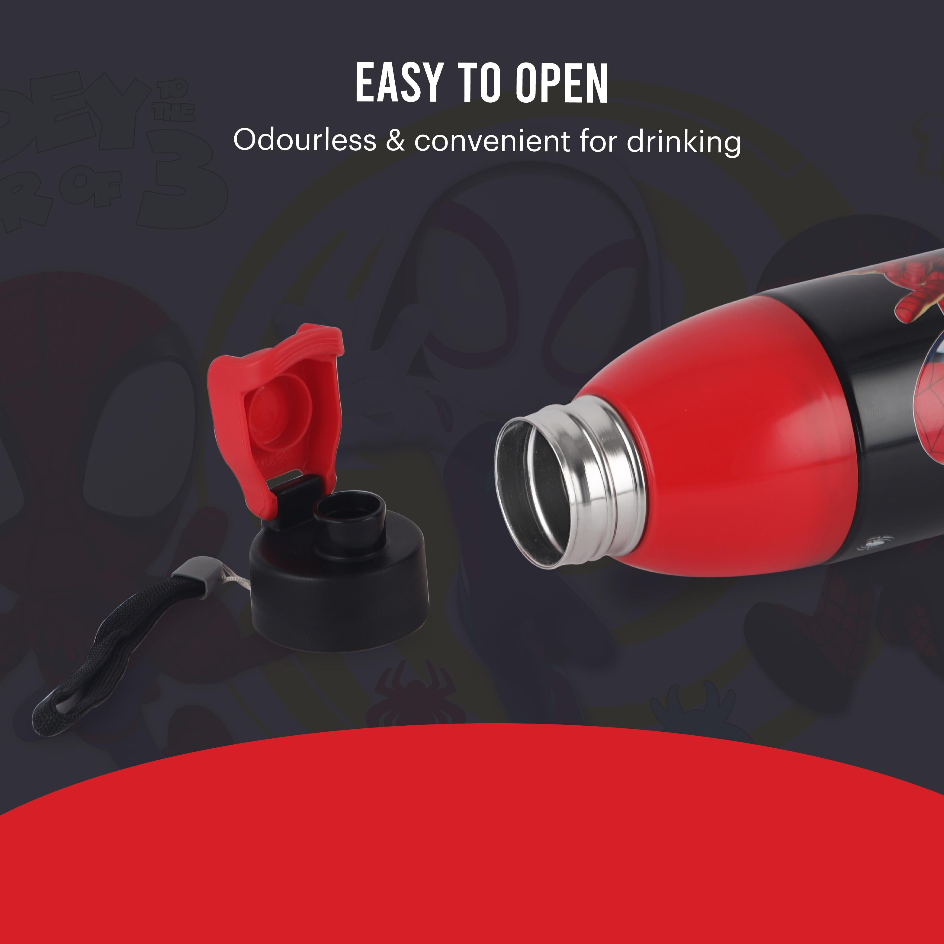 Uranus 3D Design Insulated Kids Water Bottle, 680ml Spiderman Water