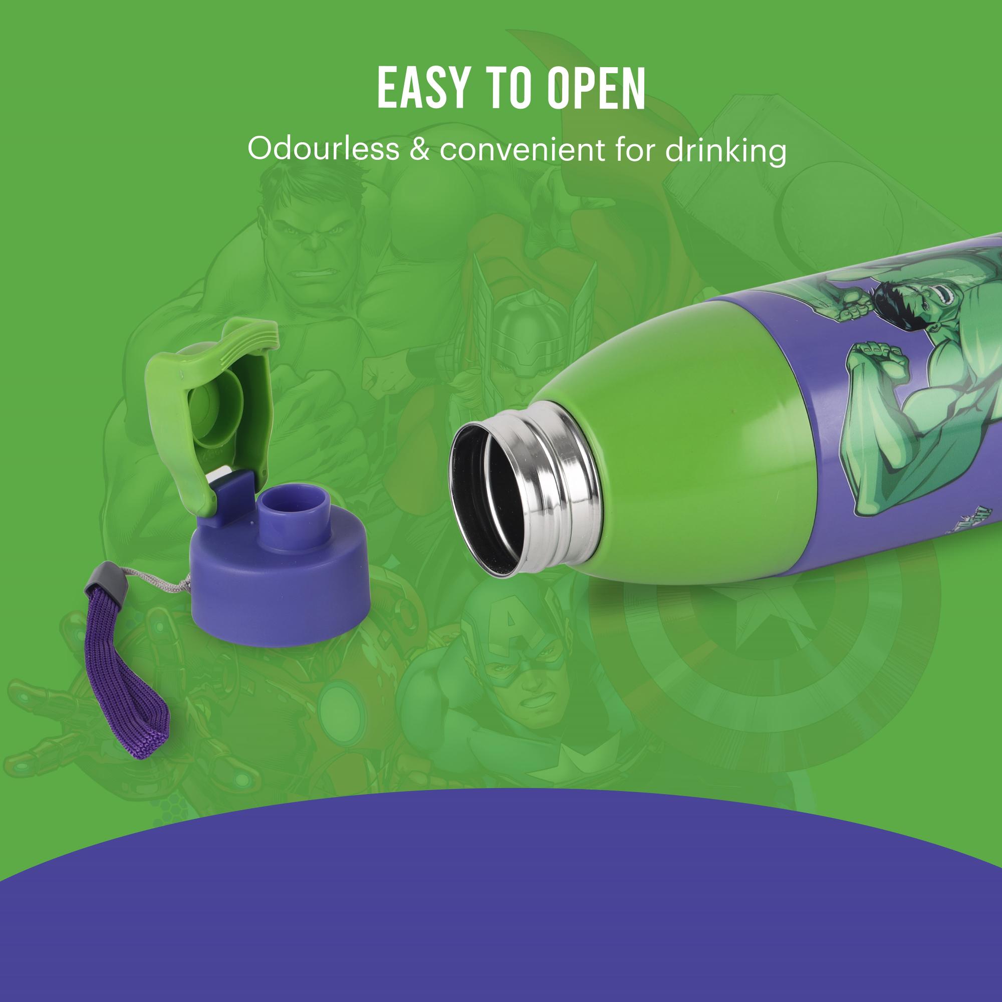 Uranus 3D Design Insulated Kids Water Bottle, 680ml Hulk Smash