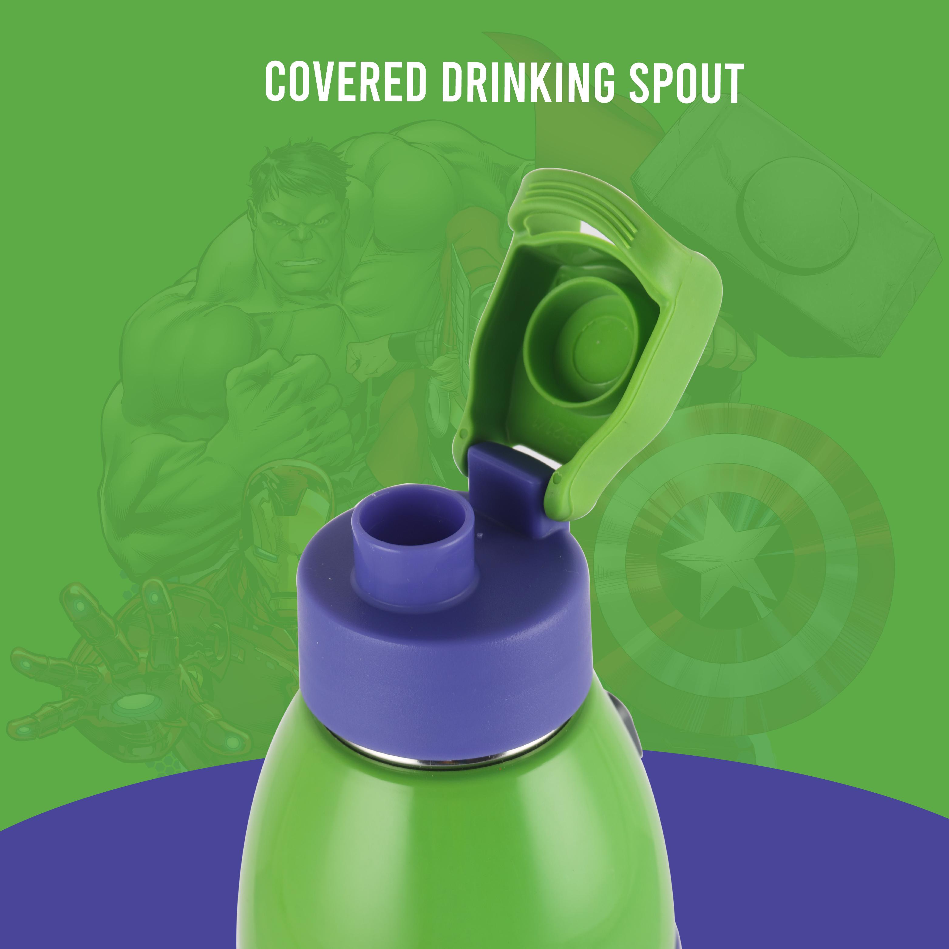 Uranus 3D Design Insulated Kids Water Bottle, 680ml Hulk Smash