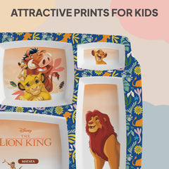 Pentameal Kids Plate, 1 Piece Lion King