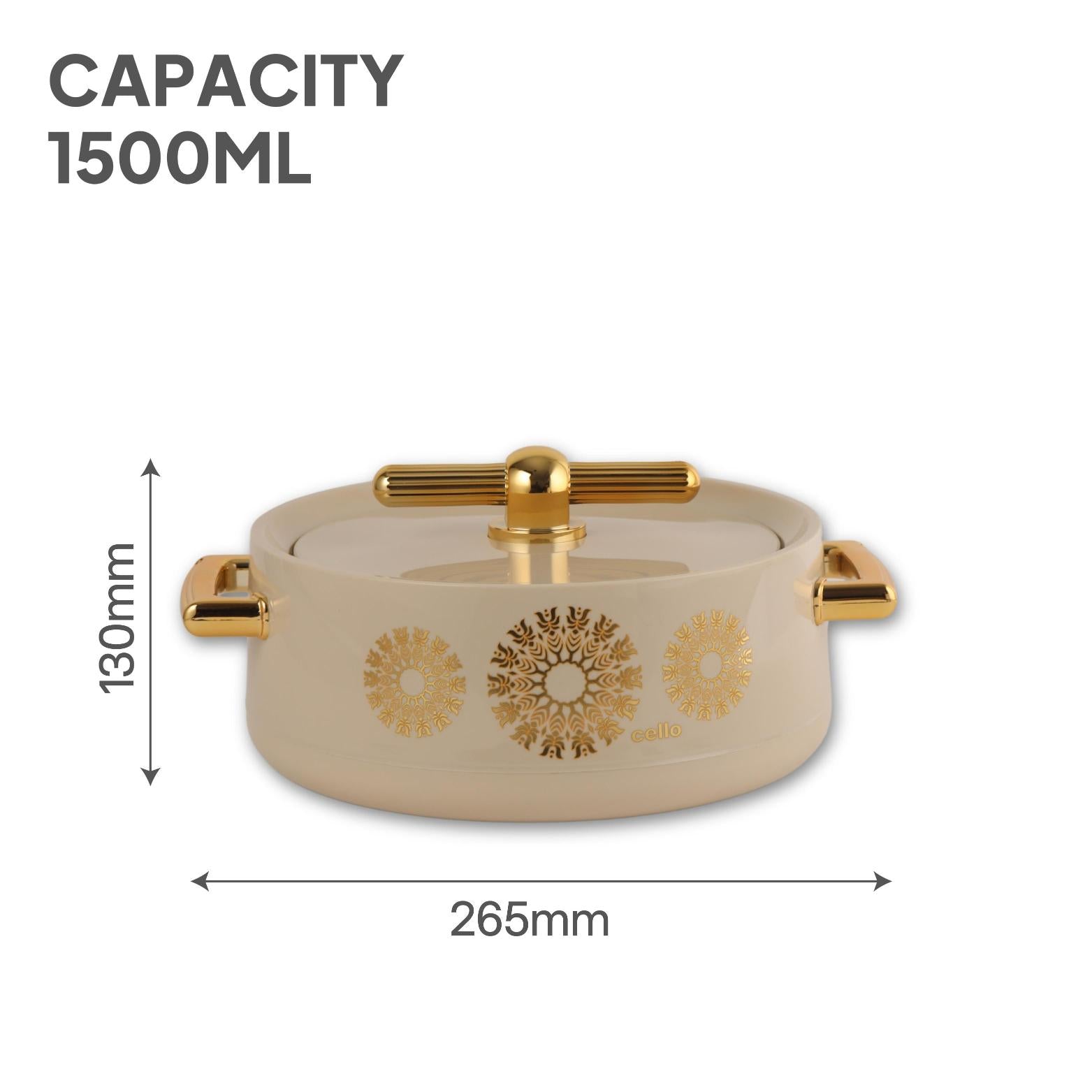 Jewel Insulated Casserole Beige / 1 pc