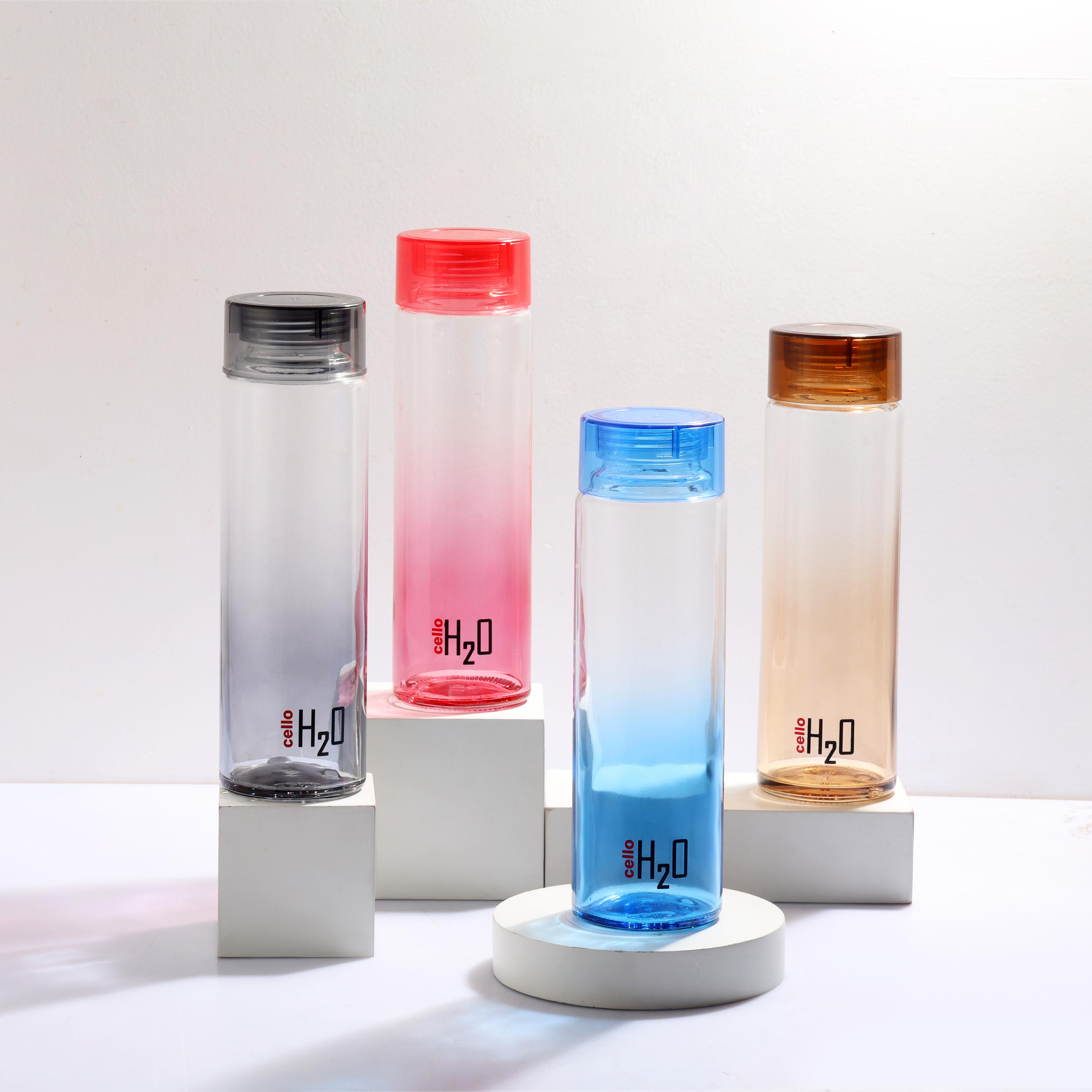 H2O Glass Colour Bottle, Set of 3, 930 mL Brown / 3 Pieces