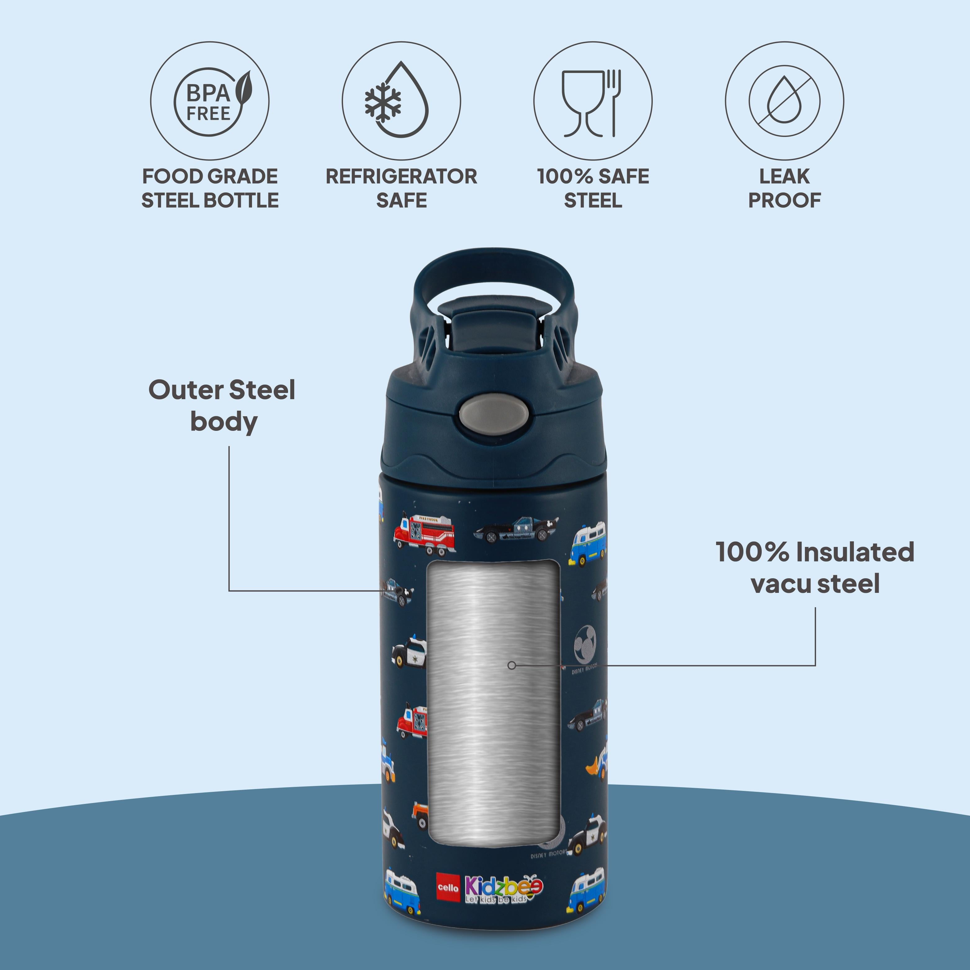 Pixel 400 Kids Flask, Cars