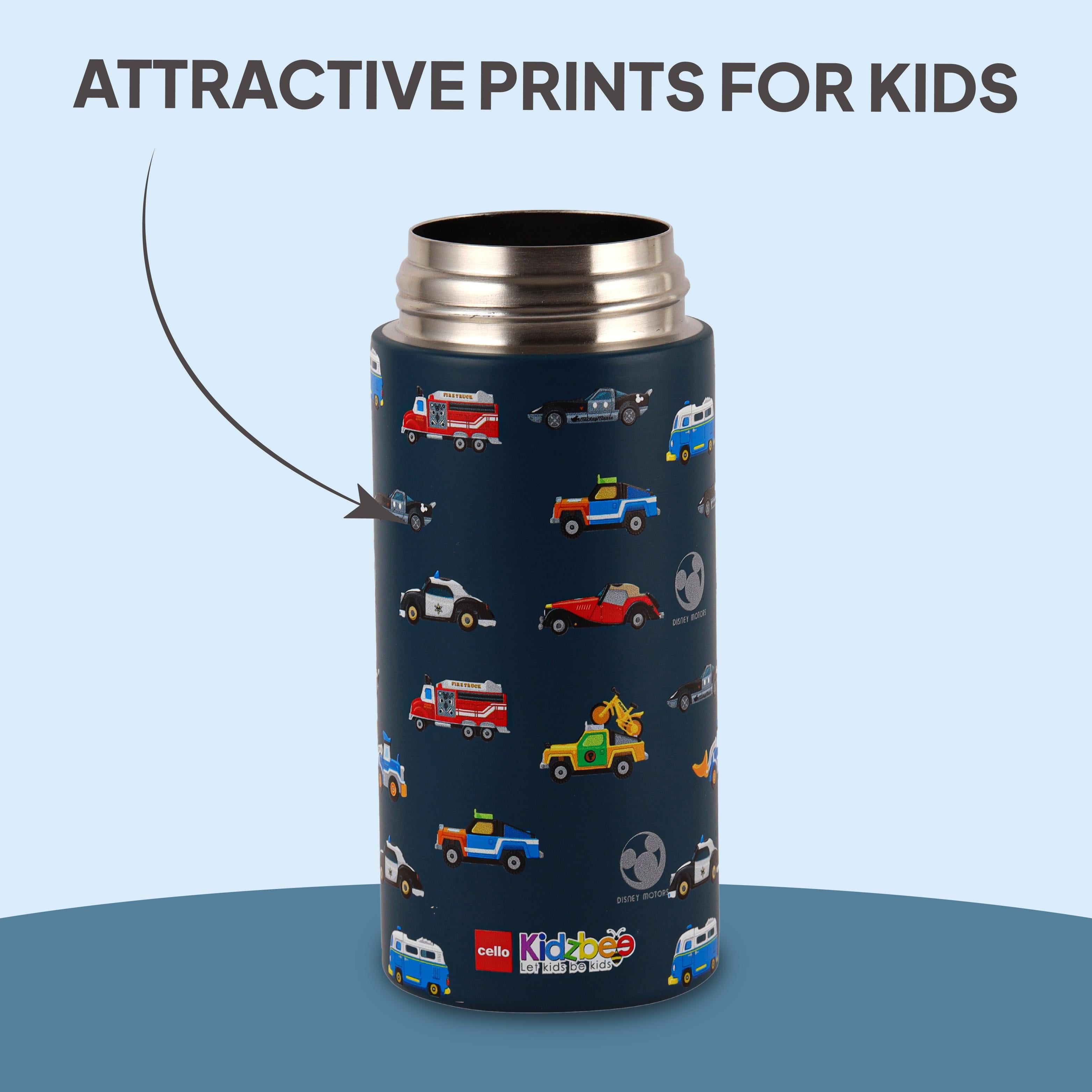 Pixel 400 Kids Flask, Cars