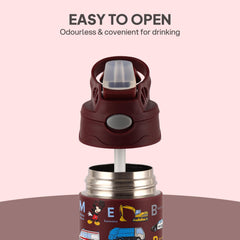 Pixel 400 Kids Flask, Vehicles