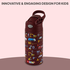 Pixel 400 Kids Flask, Vehicles
