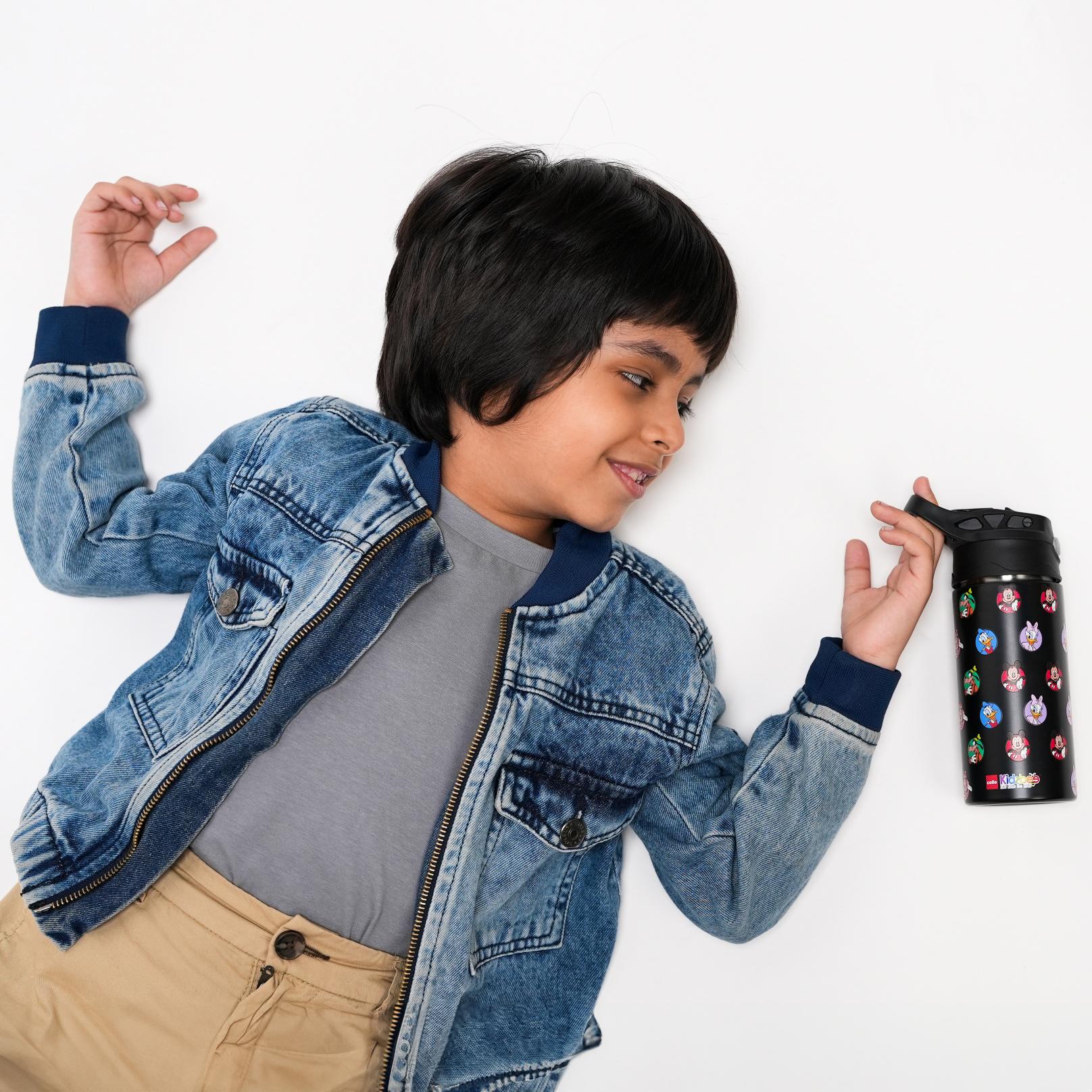 Pixel 400 Kids Flask, Mickey Family