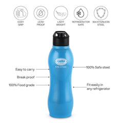 Zigma Exe Single Walled Stainless Steel Flask, 1000ml Blue / 1000 ml