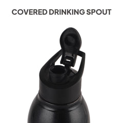 Zigma Exe Single Walled Stainless Steel Flask, 1000ml Black / 1000 ml