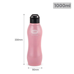 Zigma Exe Single Walled Stainless Steel Flask, 1000ml Pink / 1000 ml