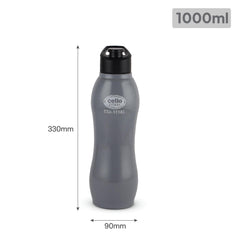 Zigma Exe Single Walled Stainless Steel Flask, 1000ml Grey / 1000 ml