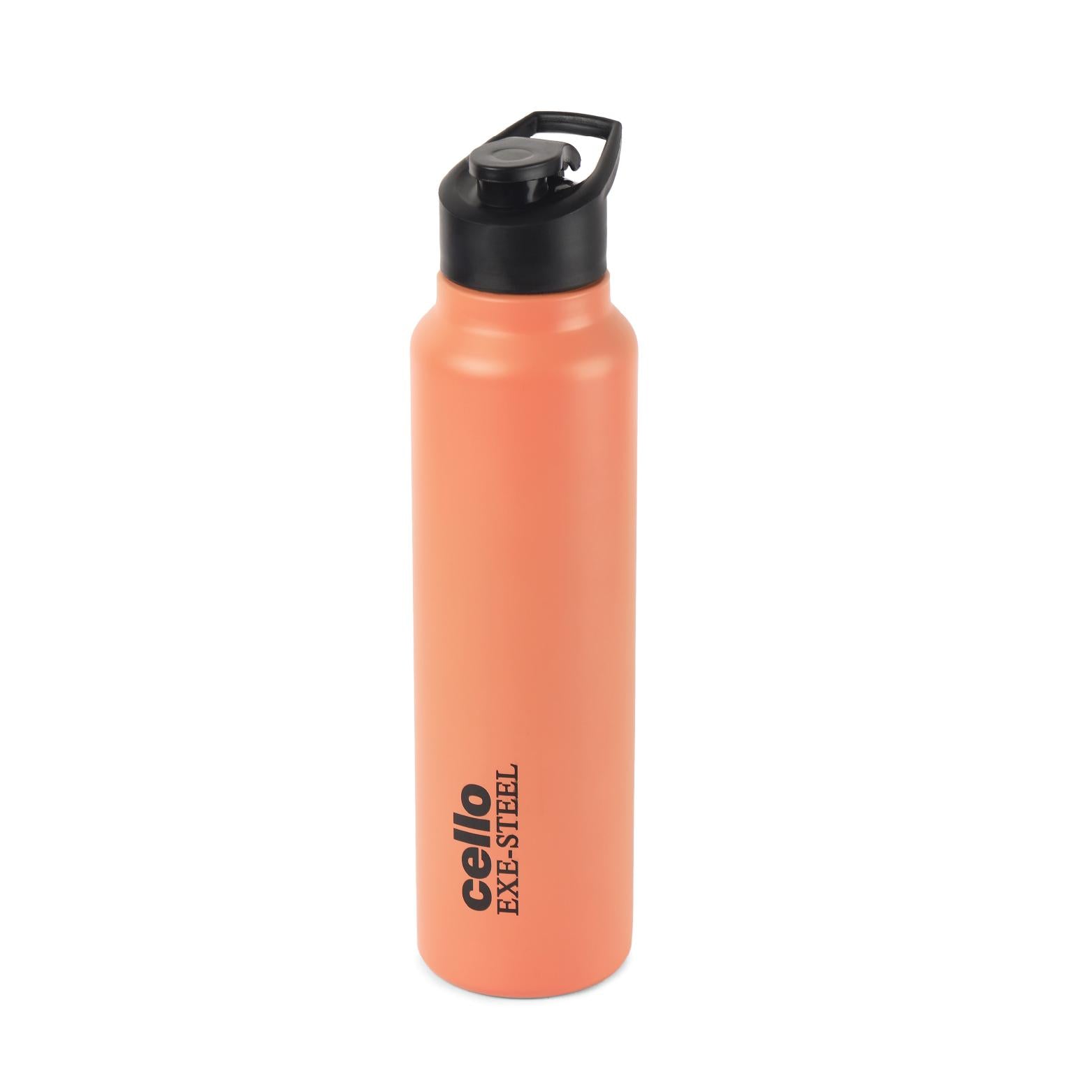 Solido Exe Single Walled Stainless Steel Bottle Orange / 1000 ml