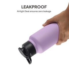 Solido Exe Single Walled Stainless Steel Bottle Purple / 800 ml