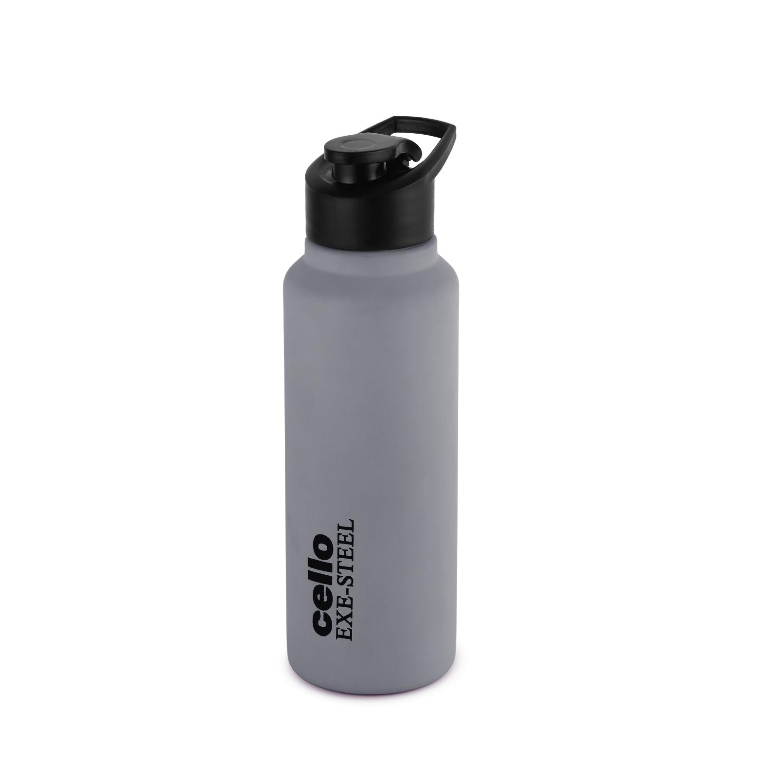 Solido Exe Single Walled Stainless Steel Bottle Grey / 800 ml