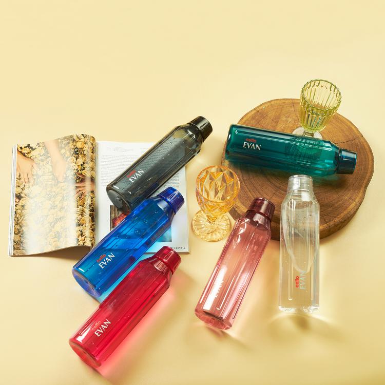 Evan PET Water Bottle Clear / 1000 ml