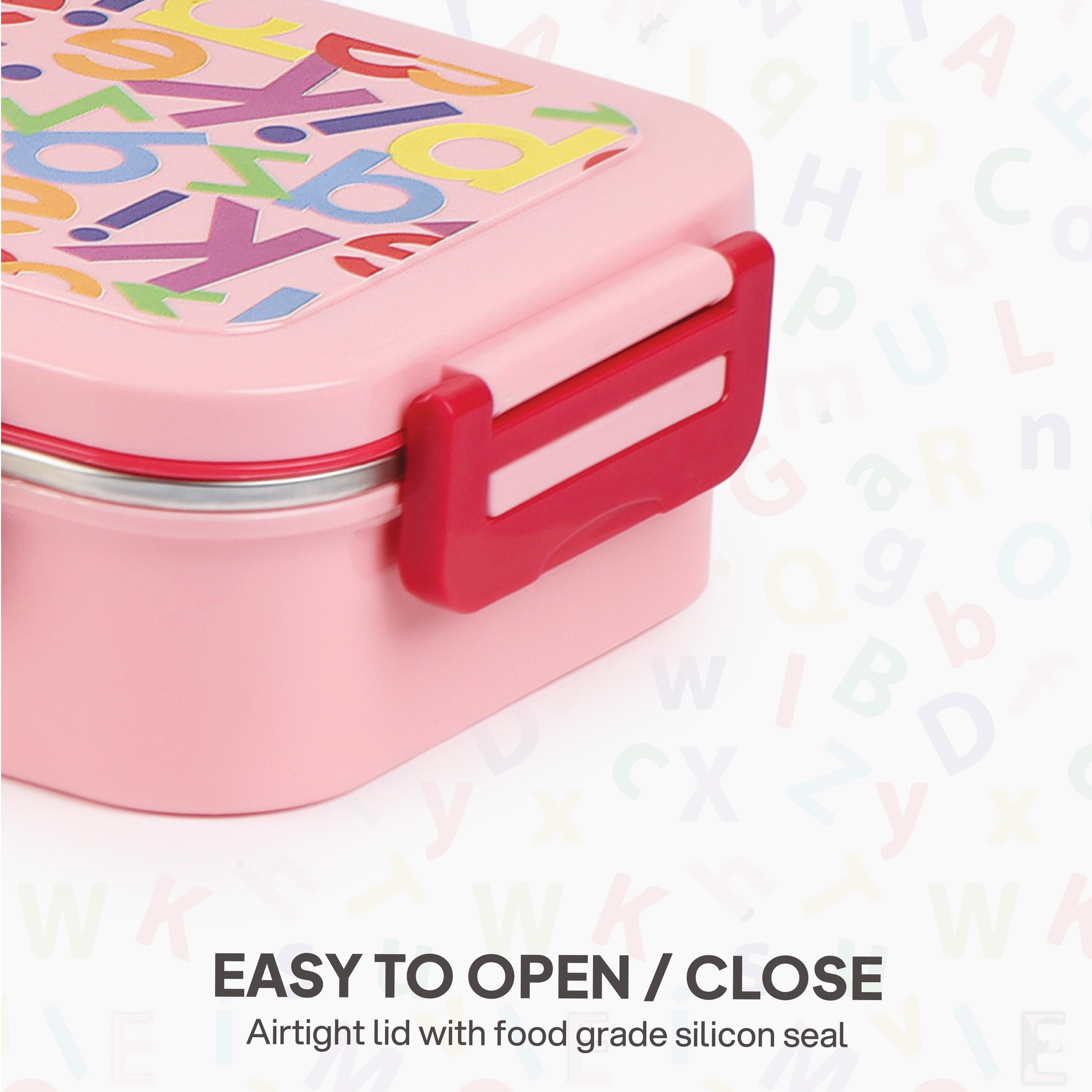 Mega Meal Kids Lunch Box Set Pink