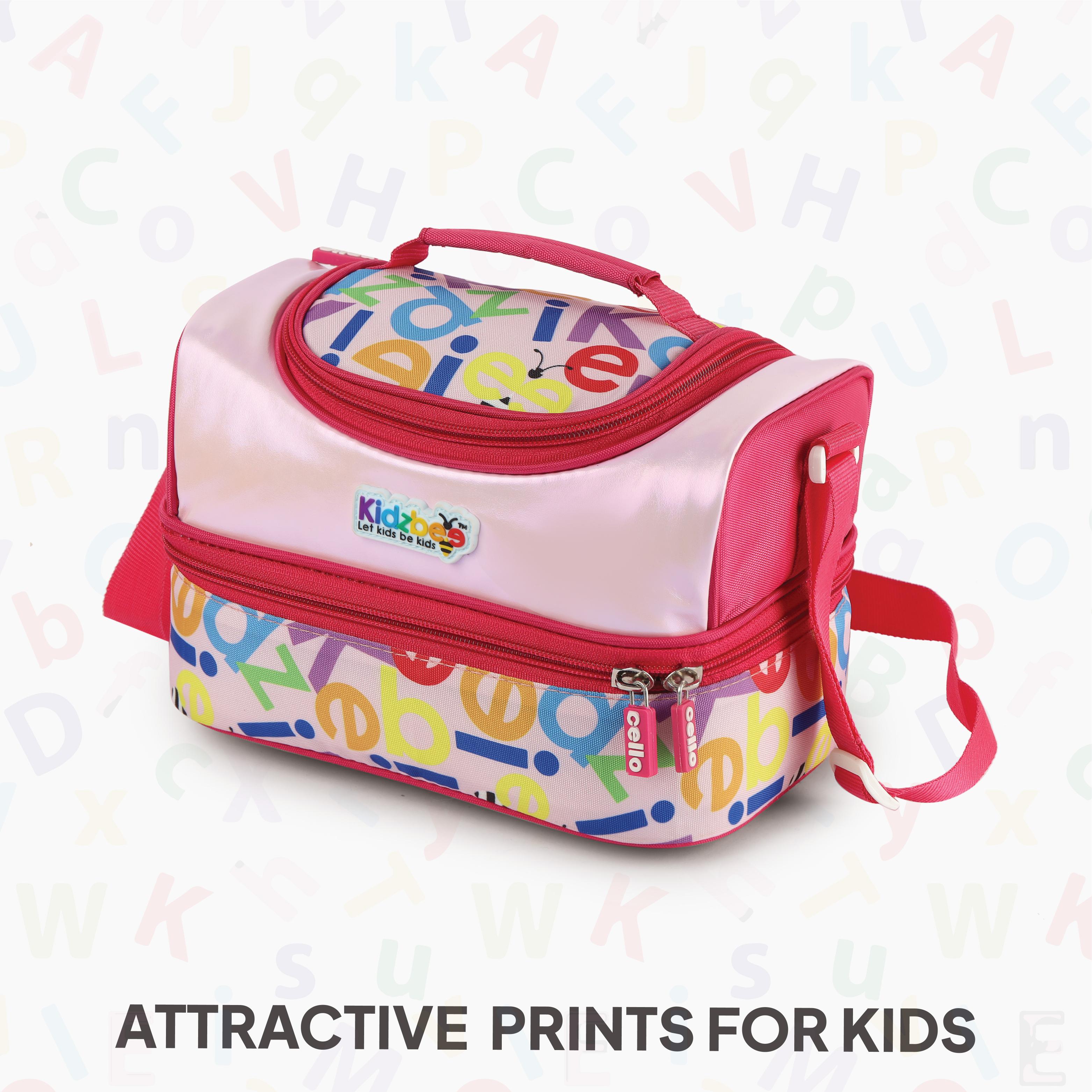 Mega Meal Kids Lunch Box Set Pink