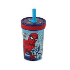 No Drop Kids Anti-Fall Tumbler, 350 ml Spiderman