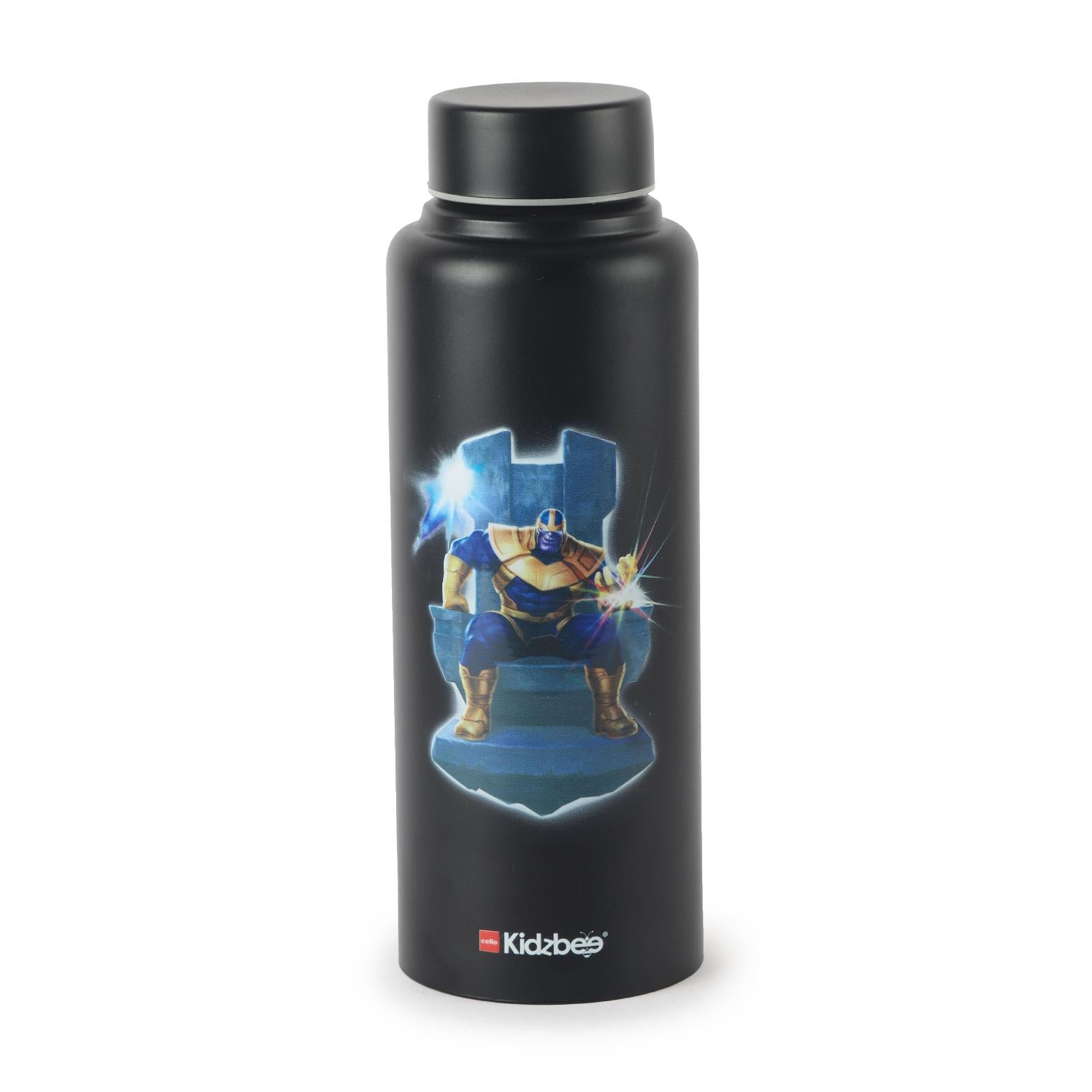 Vortex Kids Steel Water Bottle 3D Design, 720 ml Thanos / 720 ml