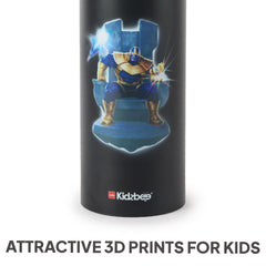 Vortex Kids Steel Water Bottle 3D Design, 720 ml Thanos / 720 ml