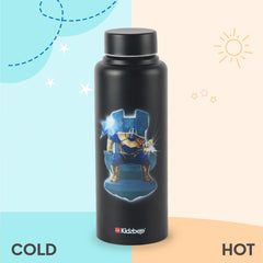Vortex Kids Steel Water Bottle 3D Design, 720 ml Thanos / 720 ml
