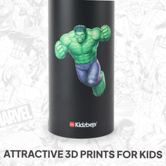Vortex Kids Steel Water Bottle 3D Design, 720 ml Hulk / 720 ml