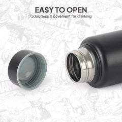 Vortex Kids Steel Water Bottle 3D Design, 720 ml Hulk / 720 ml