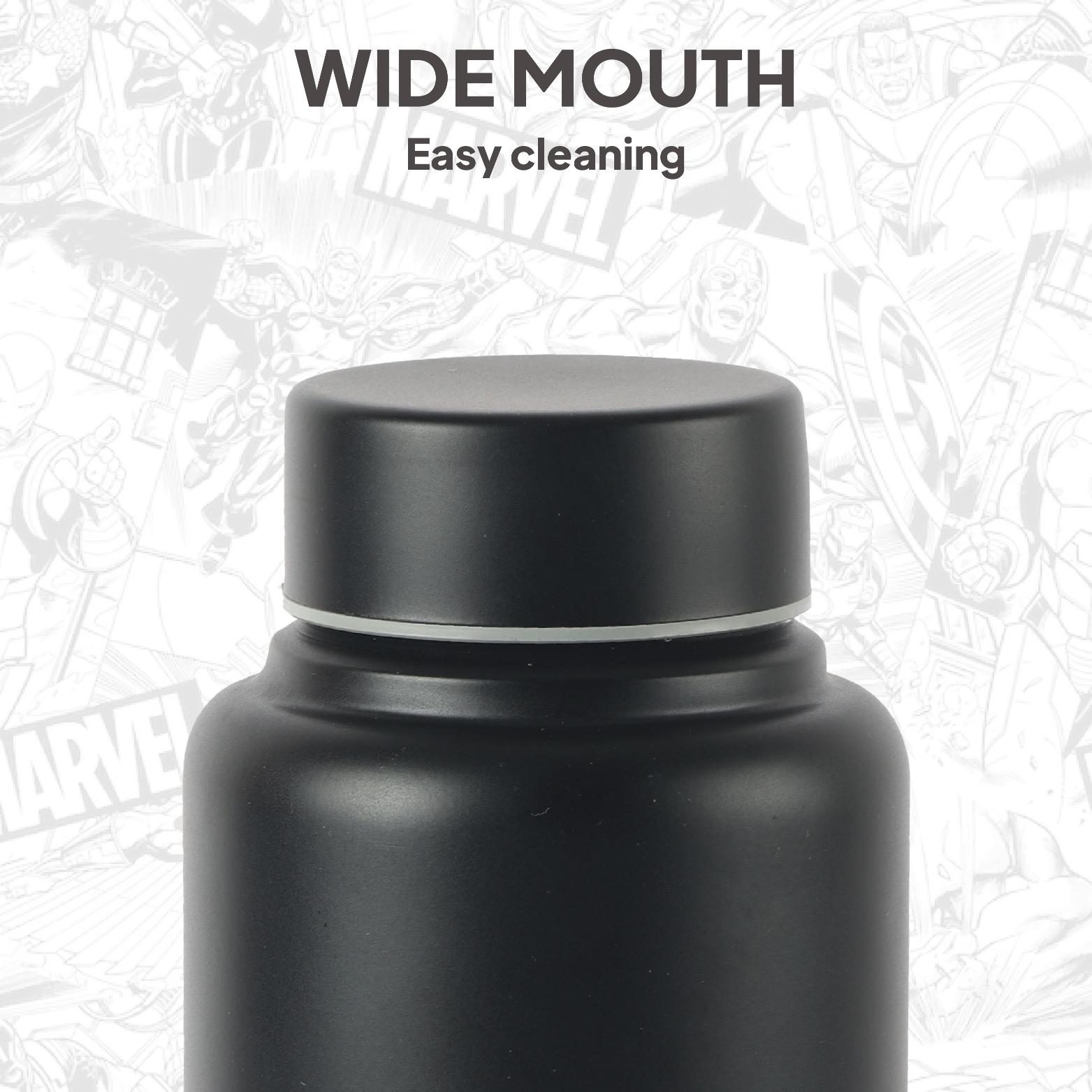 Vortex Kids Steel Water Bottle 3D Design, 720 ml Captain America / 720 ml