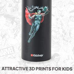 Vortex Kids Steel Water Bottle 3D Design, 720 ml Thor / 720 ml
