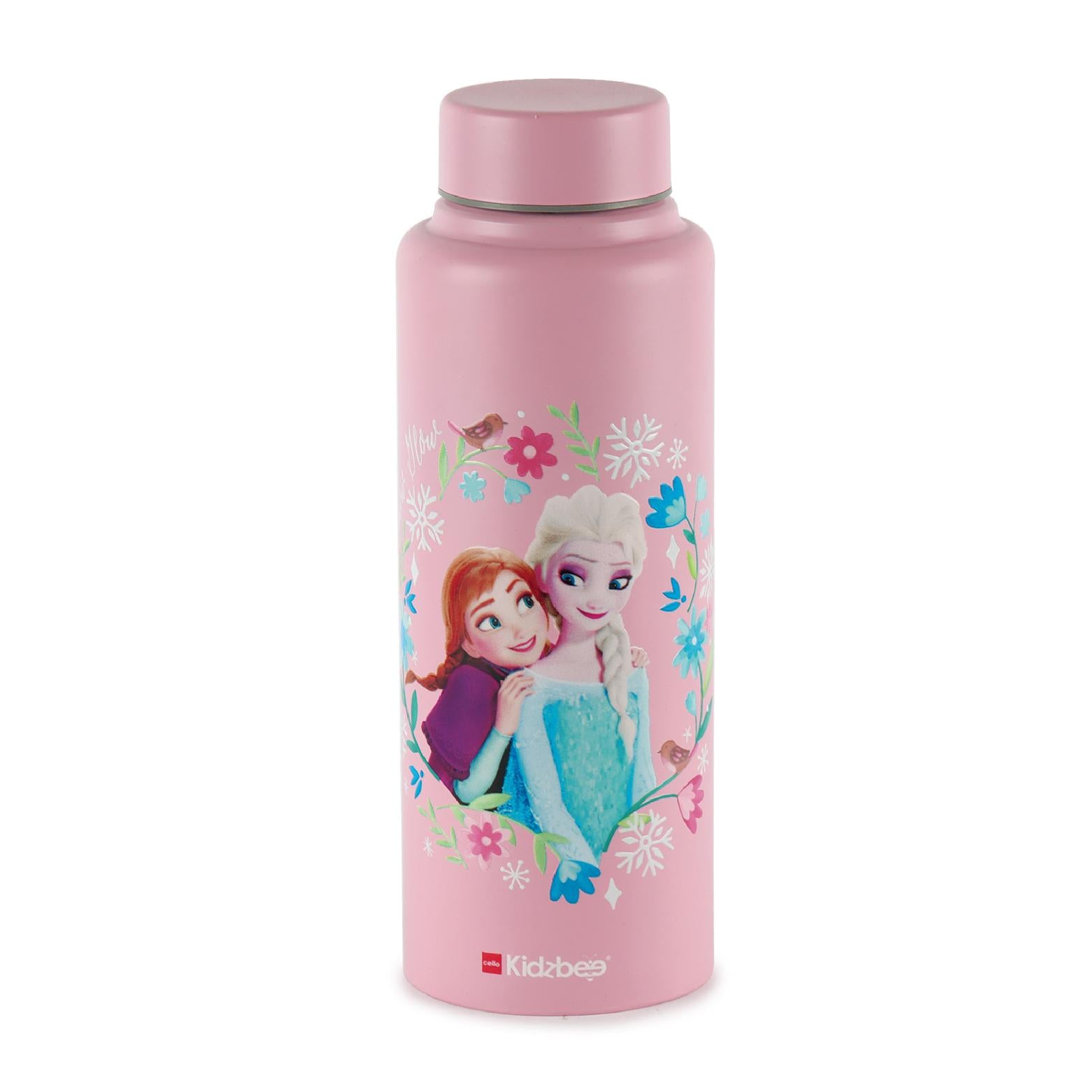 Vortex Kids Steel Water Bottle 3D Design, 720 ml Anna & Elsa / 720 ml