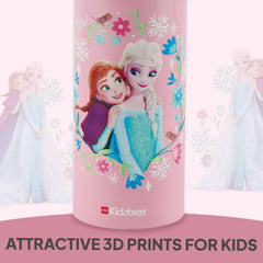 Vortex Kids Steel Water Bottle 3D Design, 720 ml Anna & Elsa / 720 ml